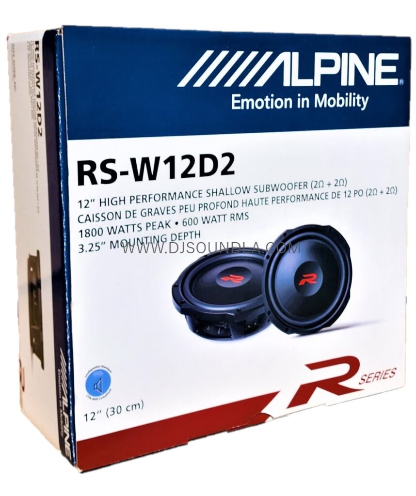 Alpine RS-W12D2
