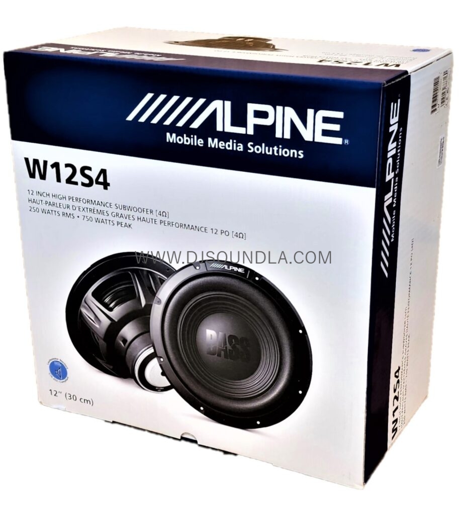 Alpine W12S4