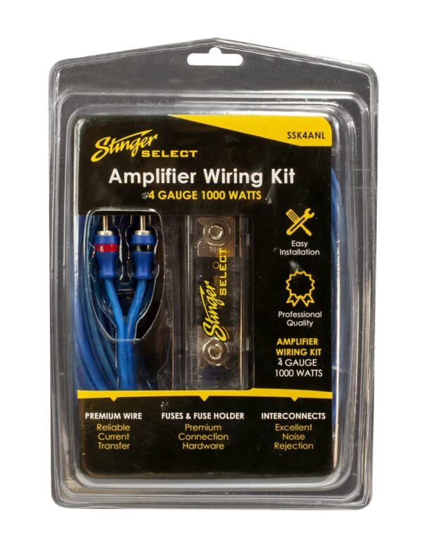 Stinger Select SSK4ANL amplifier wiring kit